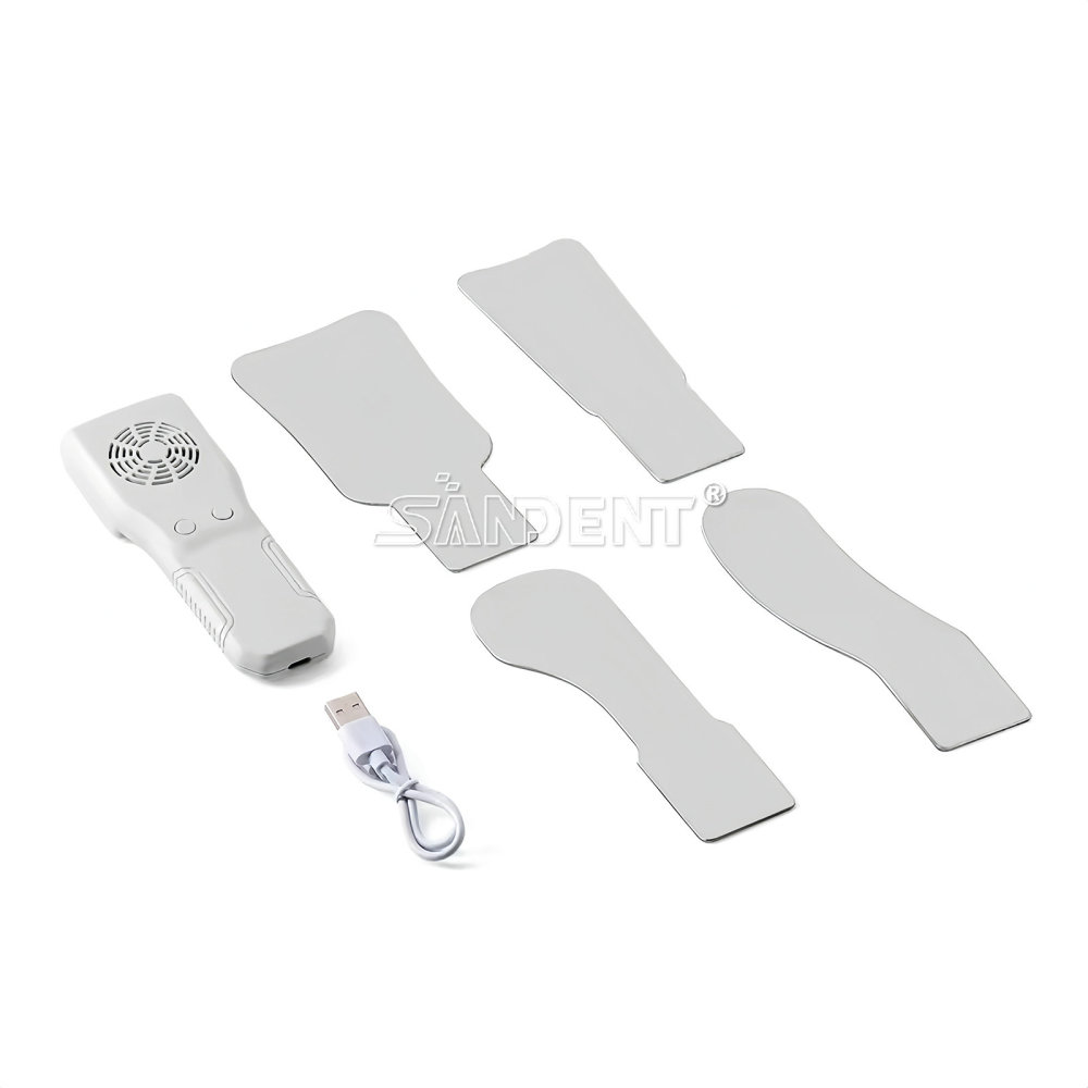 Dental Occlusal Mirror Fog Free Photo LED Intra Oral 4 Mirrors Auto Defogging