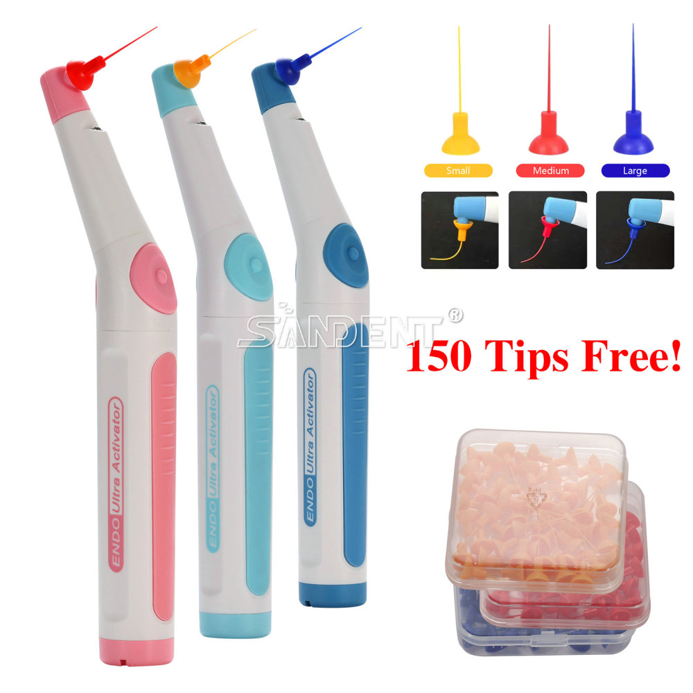Dental Endodontic Endo Activator Sonic Endo Ultra Irrigator Root Canal 150 Tips