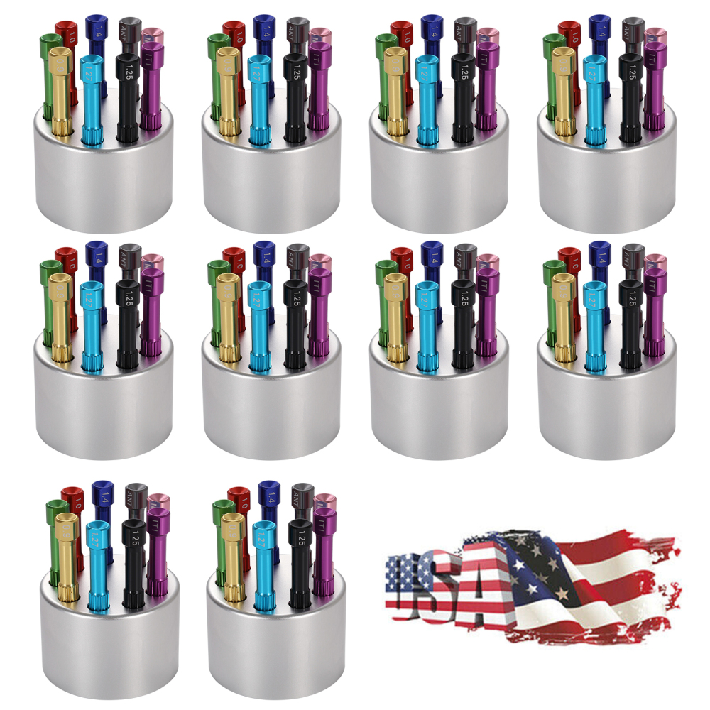 Dental Implant Screw Driver Kit 9pcs Abutment Prosthetic Drivers Set Tools
