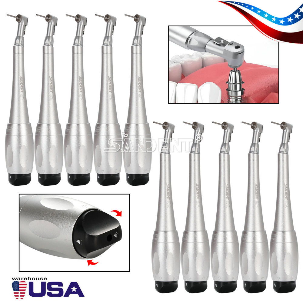 Dental Universal Implant Kits Torque Wrench Handpiece 2 head+16 Driver