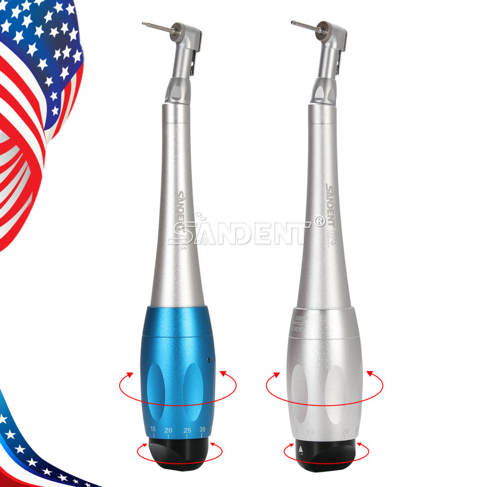 Dental Universal Implant Kits Torque Wrench Handpiece 2 head+16 Driver