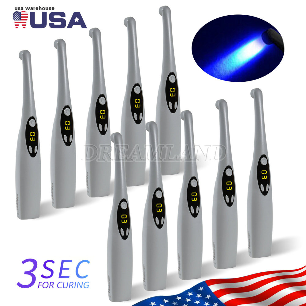 Dental Wireless Cordless Curing Light Composite Resin Cure Lamp LED Lamp3S