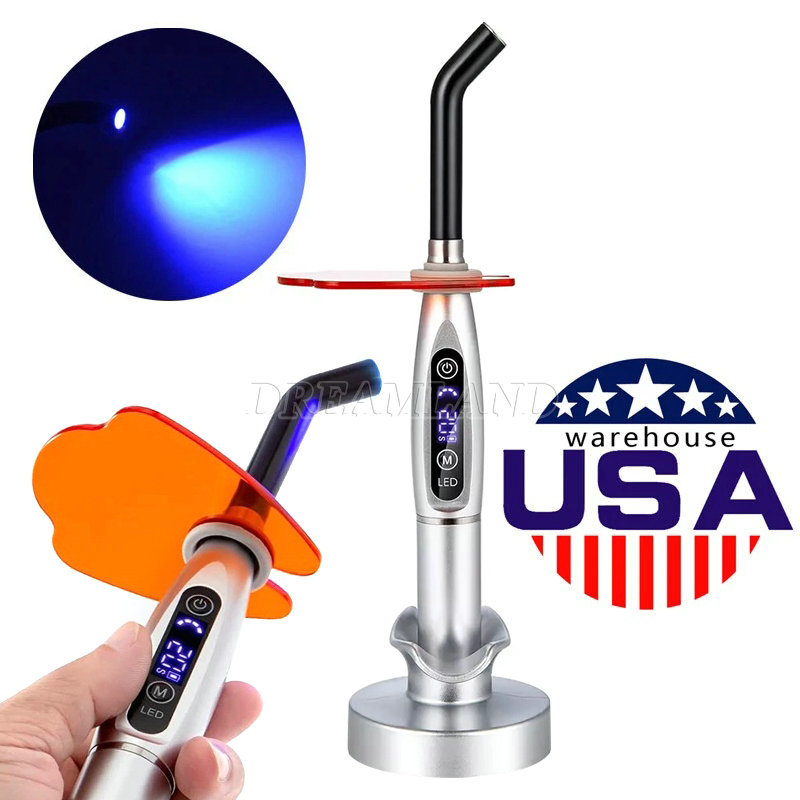 Dental Wireless Cordless LED Cure Curing Light Lamp for Dentist YB
