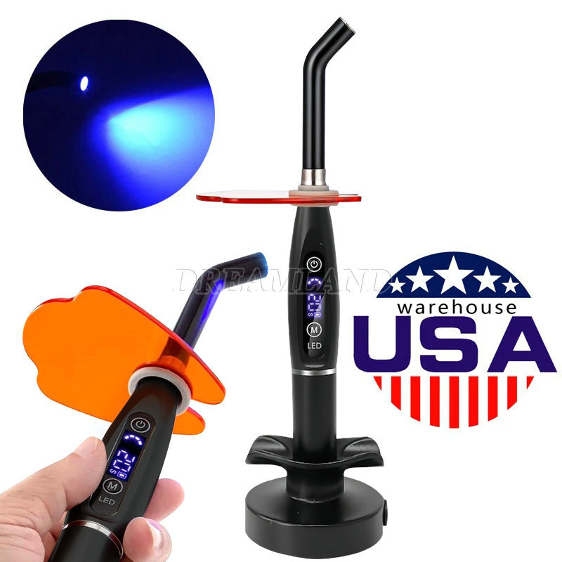 Dental Wireless Cordless LED Cure Curing Light Lamp for Dentist YB