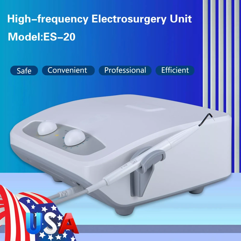 Dental Electro Electrosurgery Unit Machine High Frequency Electric 7pcs Knife 110V US STOCK