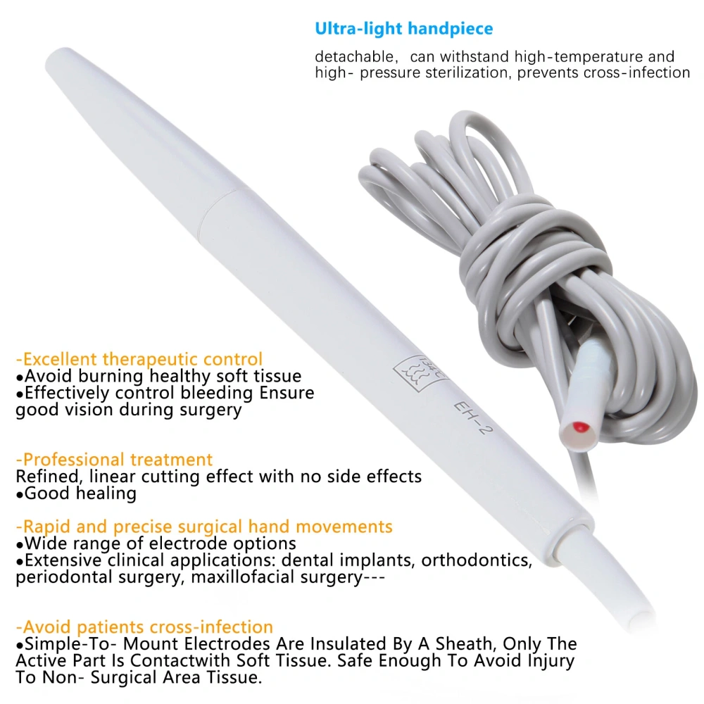 Dental Electro Electrosurgery Unit Machine High Frequency Electric 7pcs Knife 110V US STOCK