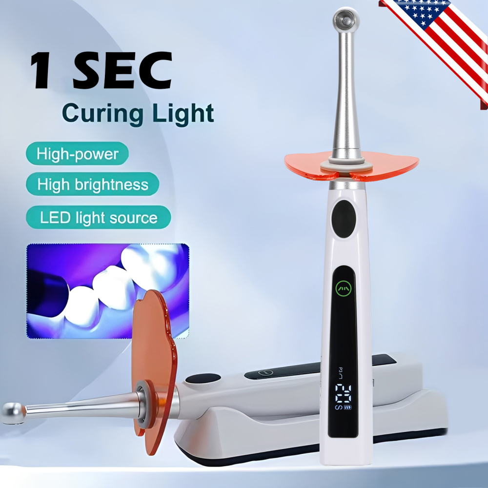 Dental Wireless Cordless LED Cure Curing Light Lamp for Dentist YB