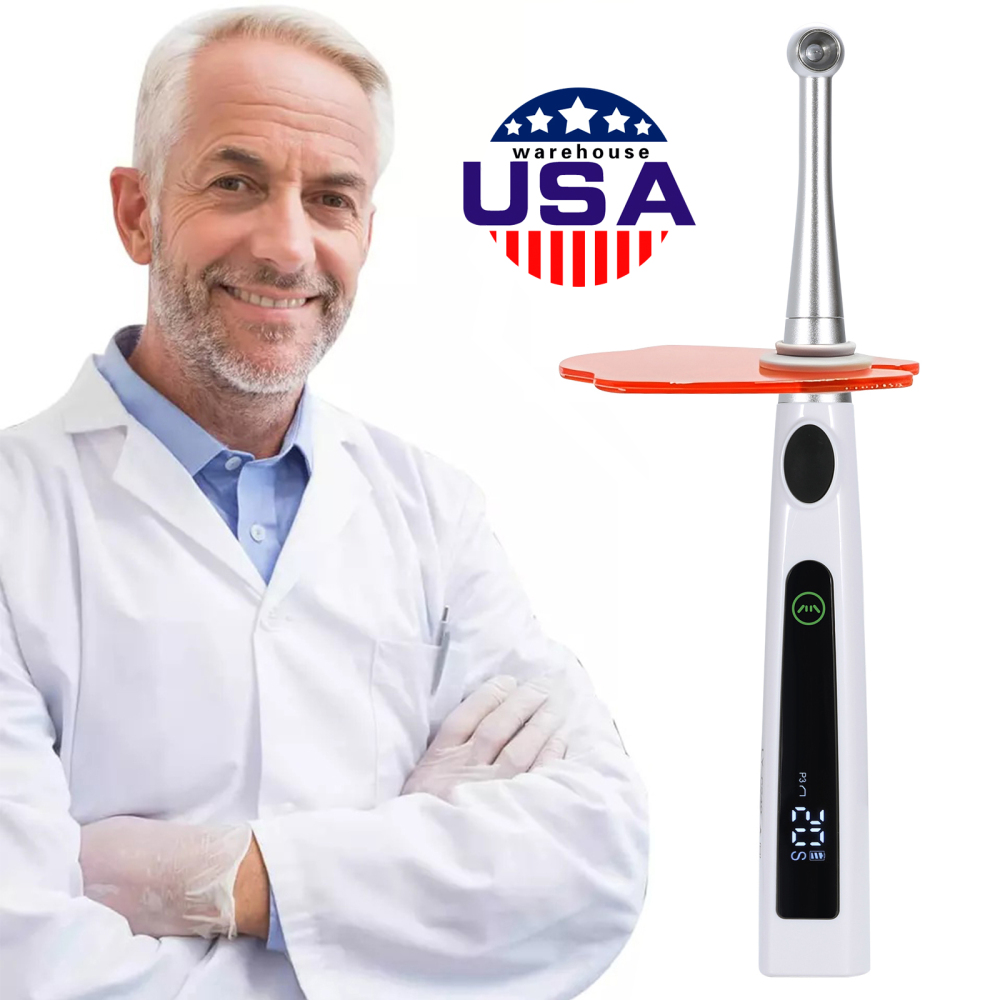 Dental Wireless Cordless LED Cure Curing Light Lamp for Dentist YB