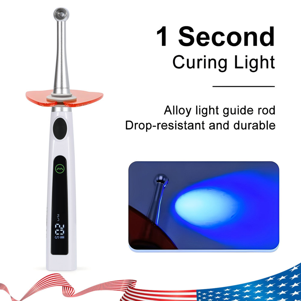 Dental Wireless Cordless LED Cure Curing Light Lamp for Dentist YB