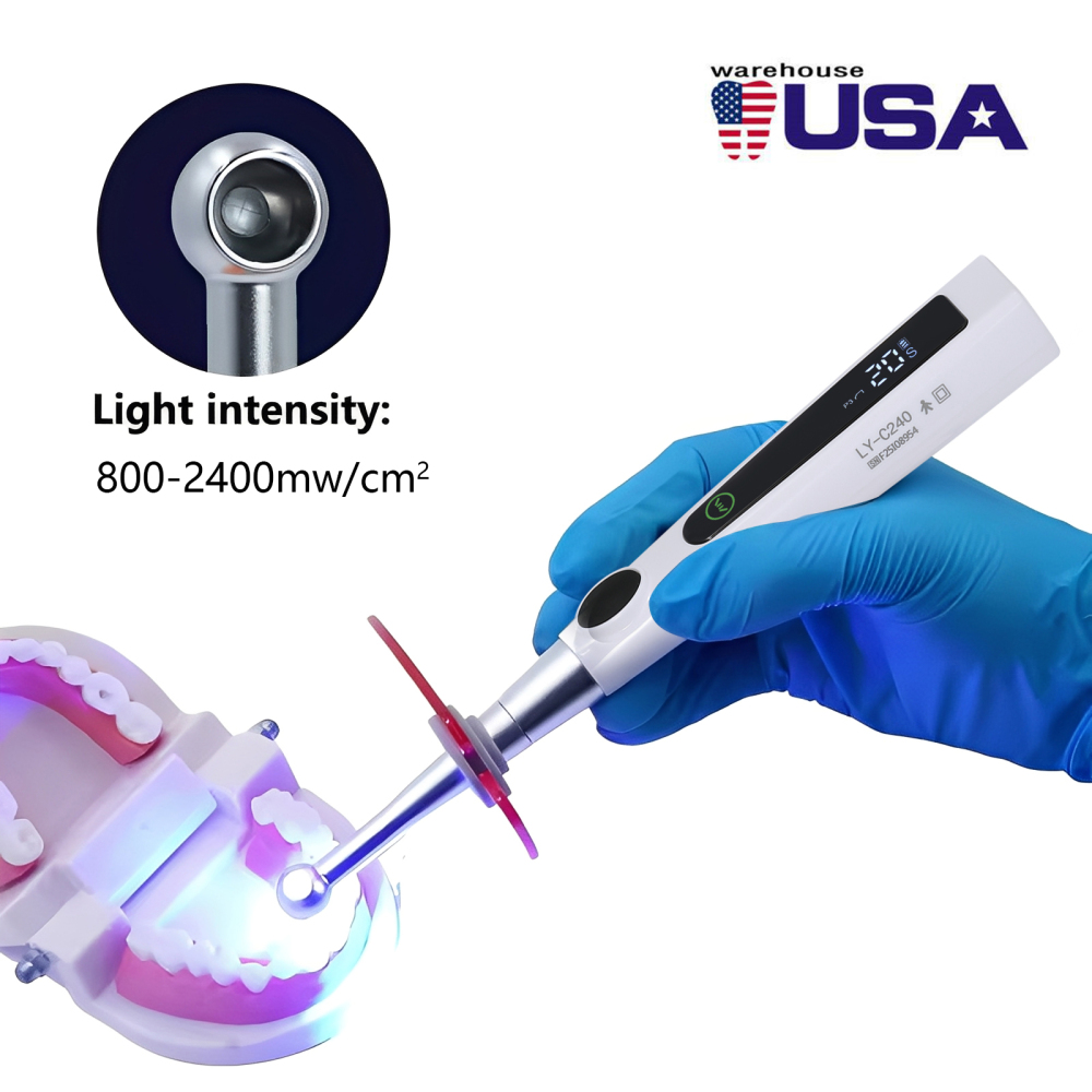 Dental Wireless Cordless LED Cure Curing Light Lamp for Dentist YB