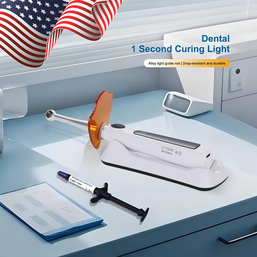 Dental Wireless Cordless LED Cure Curing Light Lamp for Dentist YB
