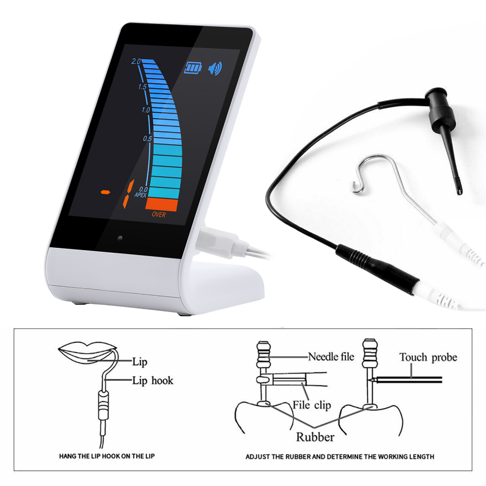 Dental Endo Apex Locator Endodontic Root Canal Finder Measuring Meter