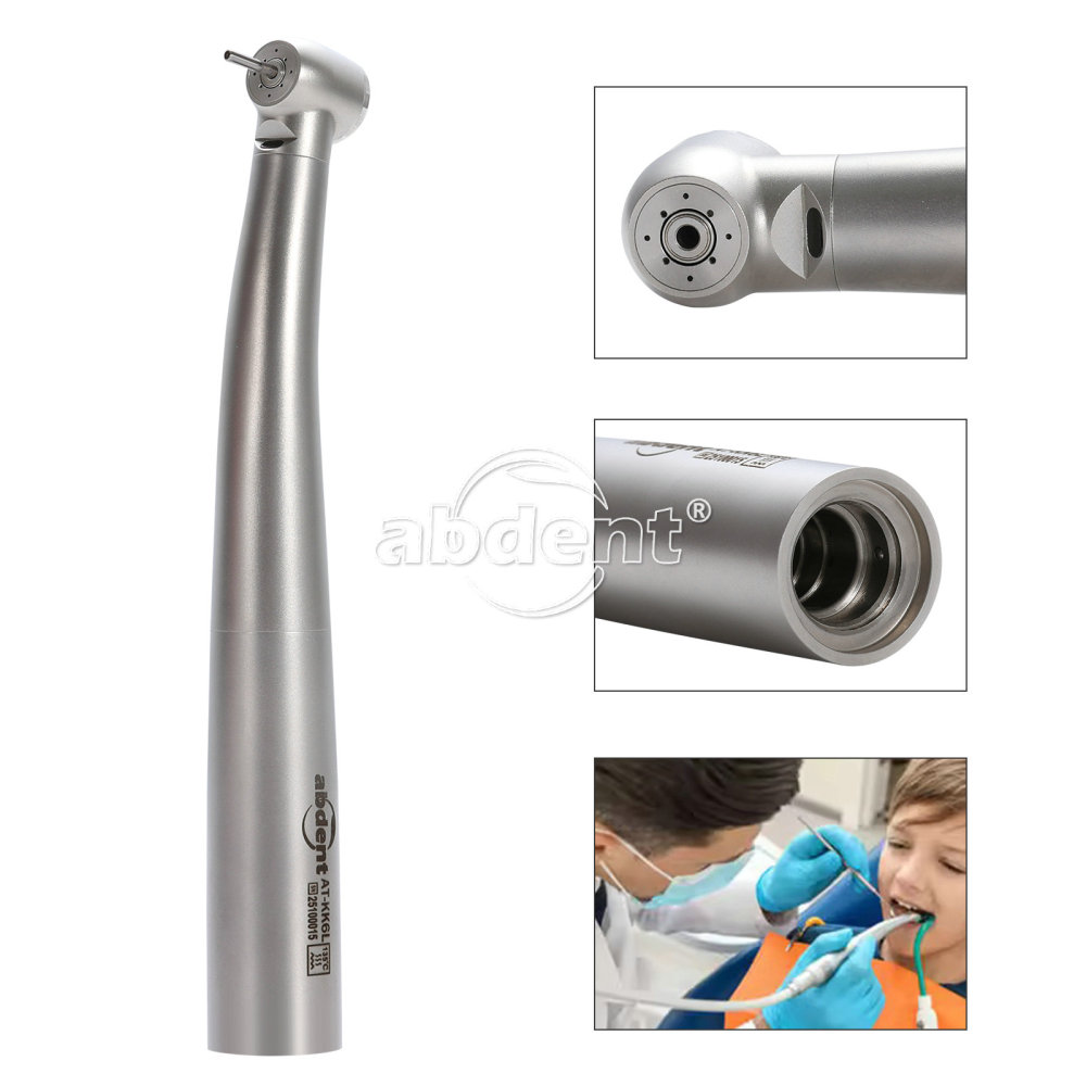COXO Dental High Speed Air Turbine Fiber Optic Handpiece & 6H Coupler fit KaVo