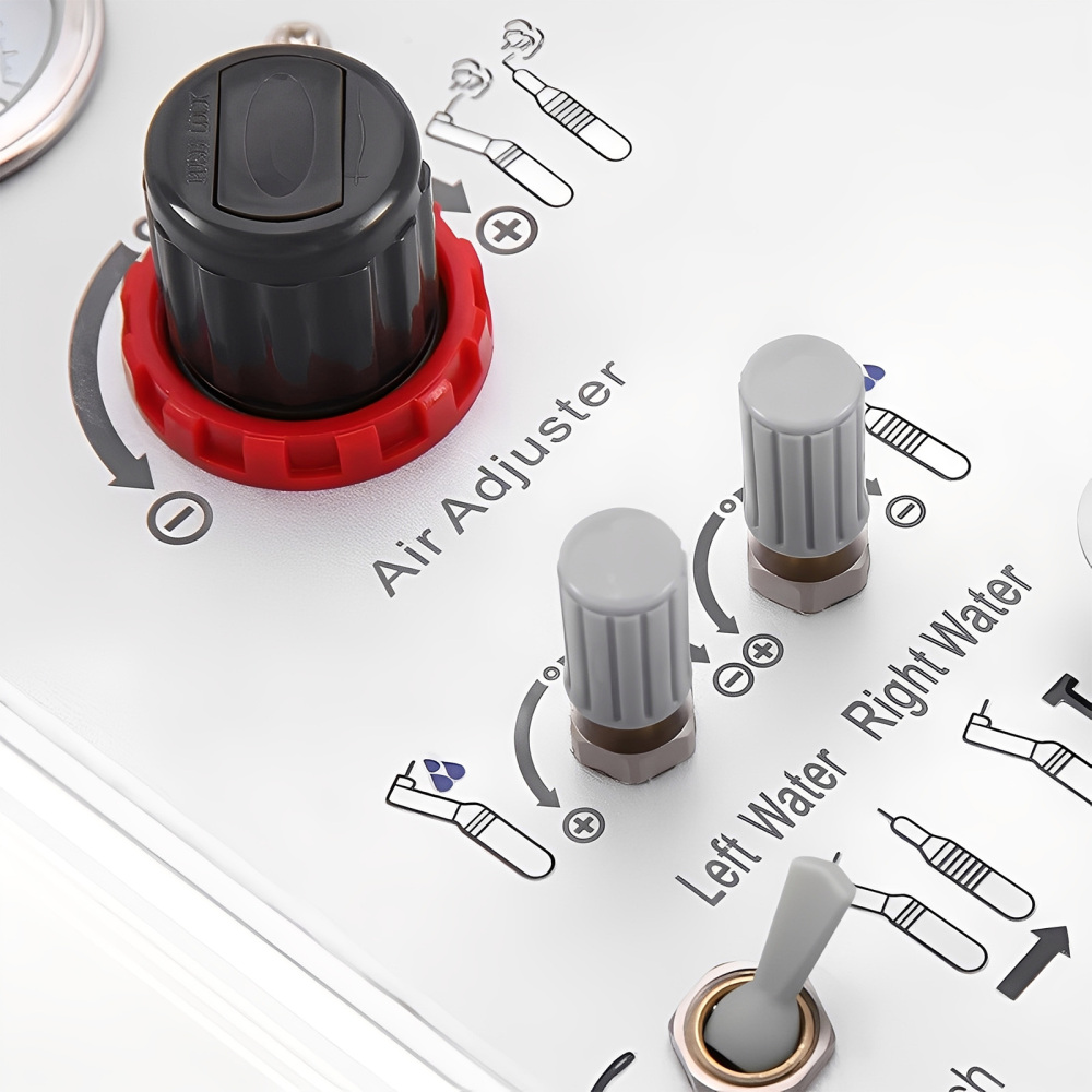 Portable Dental Delivery Unit with Air Compressor Suction System Mobile Box