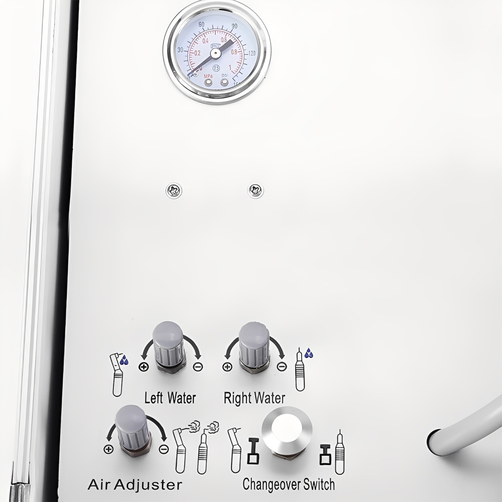 Portable Dental Delivery Unit with Air Compressor Suction System Mobile Box