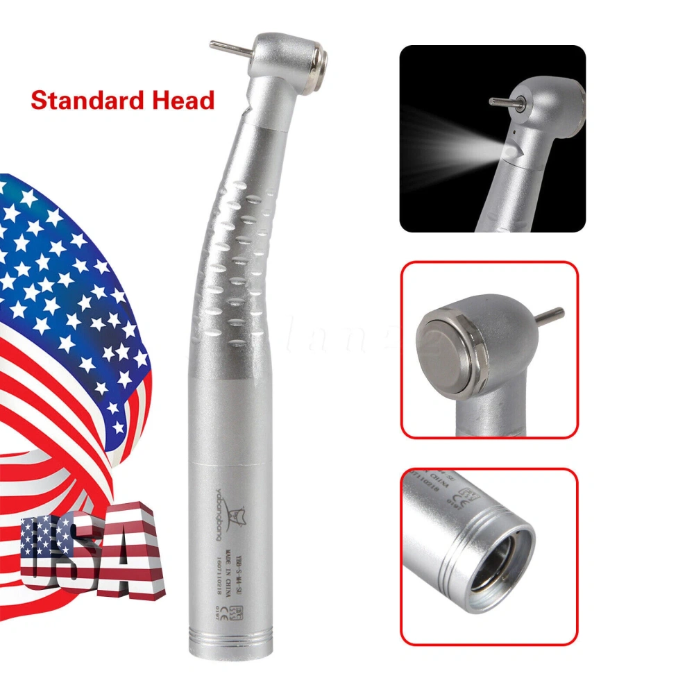YABANGBANG Dental Fiber Optic LED High Speed Handpiece /+LED Quick Coupler 4H/6H