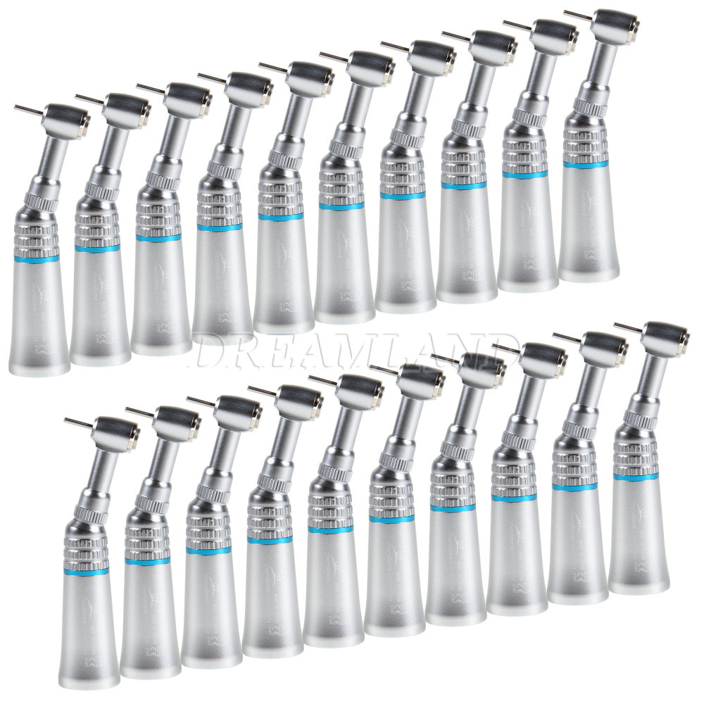 Dental Push Button Contra Angle Slow Low Speed Handpiece fit 1.6mm FG burs