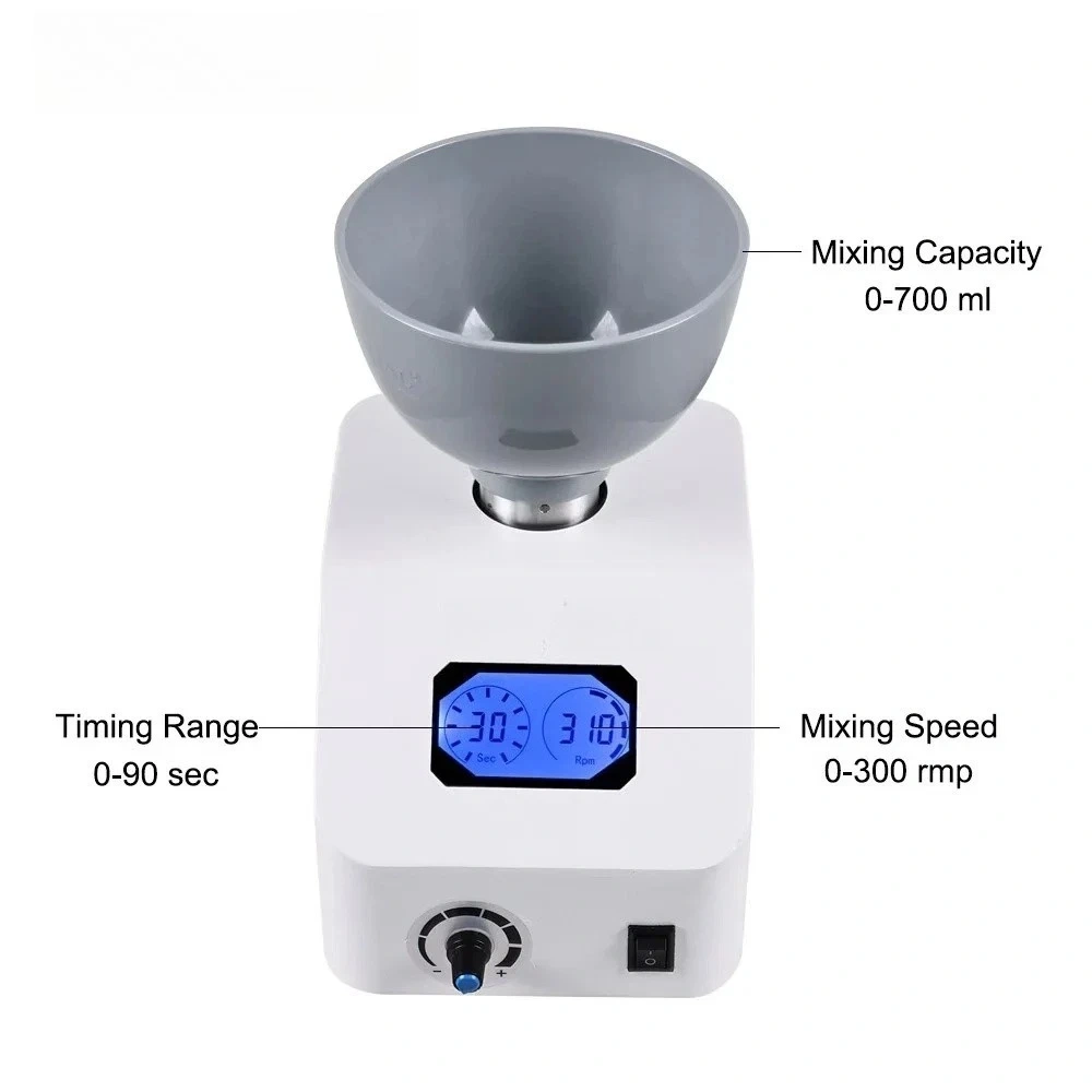 DENTAL LAB IMPRESSION MATERIAL ALGINATE MIXER