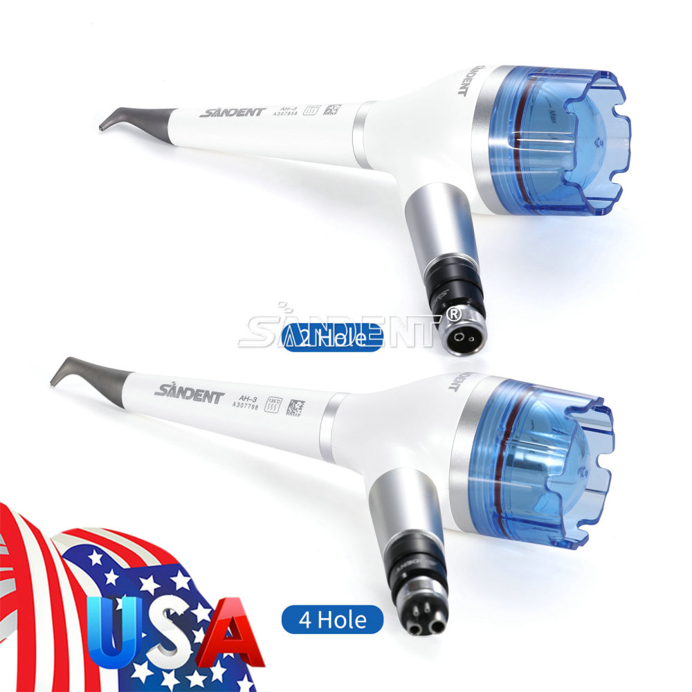 Dental Air Flow Teeth Polishing Polisher Handpiece Hygiene Prophy Jet 4 hole/2 hole quick coupler