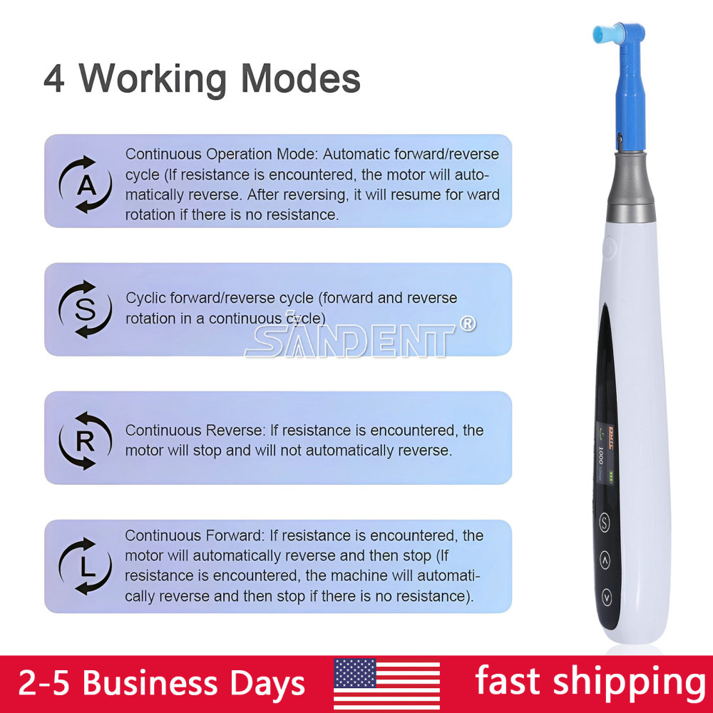 Dental Endo Motor 6:1 +Apex Locator Root Canal+Hygiene Prophy Handpiece 3 in 1