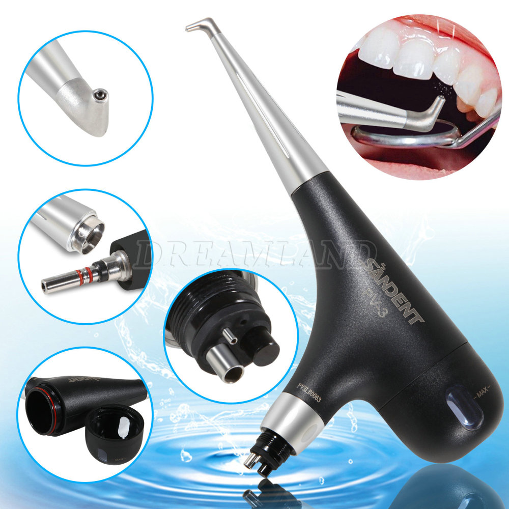 Dental 4 Hole Air Prophy Flow Teeth Polishing Polisher Handpiece Hygiene