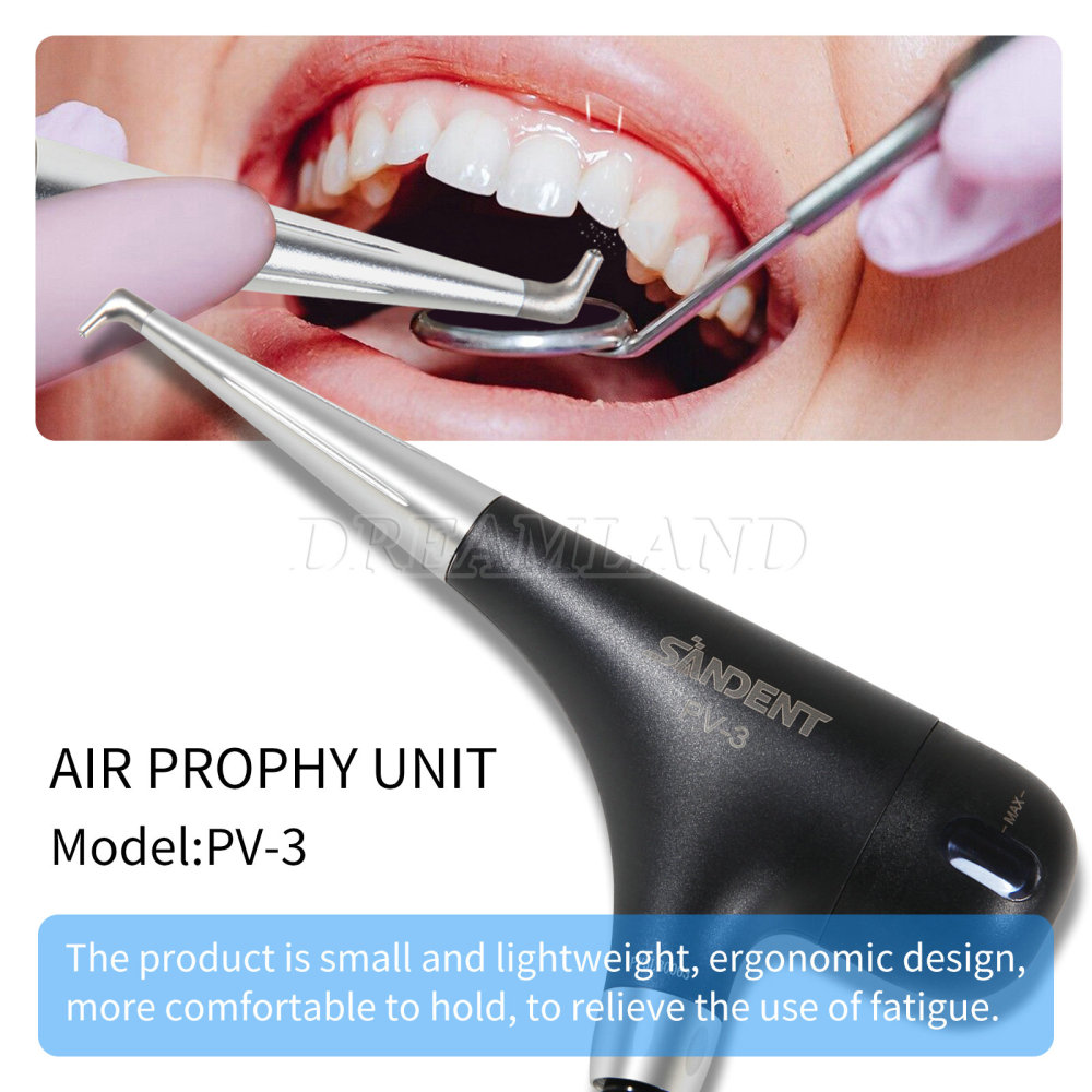 Dental 4 Hole Air Prophy Flow Teeth Polishing Polisher Handpiece Hygiene