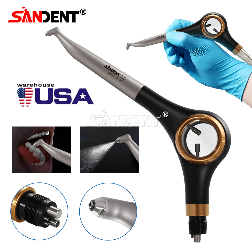 Dental Air Polisher Supragingival Air prophy Polishing Handpiece SANDENT