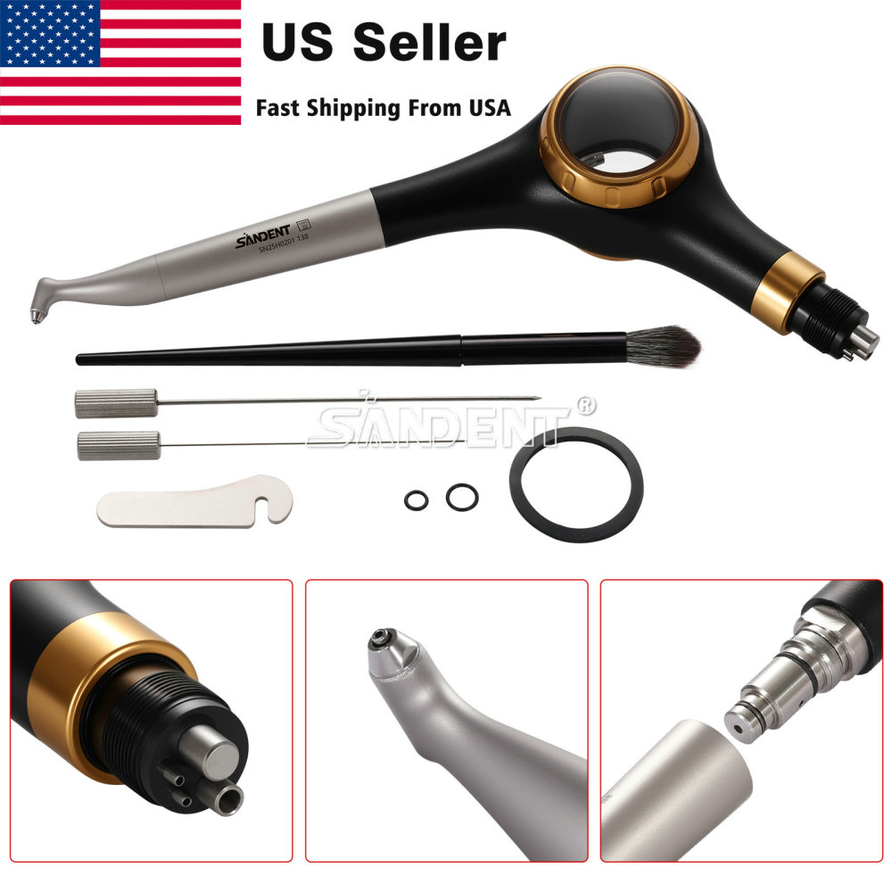 Dental Air Polisher Supragingival Air prophy Polishing Handpiece SANDENT