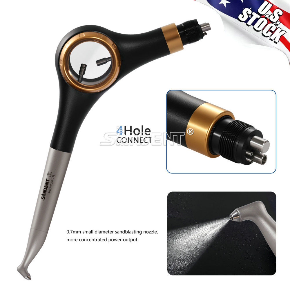 Dental Air Polisher Supragingival Air prophy Polishing Handpiece SANDENT
