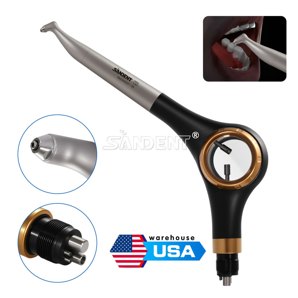 Dental Air Polisher Supragingival Air prophy Polishing Handpiece SANDENT