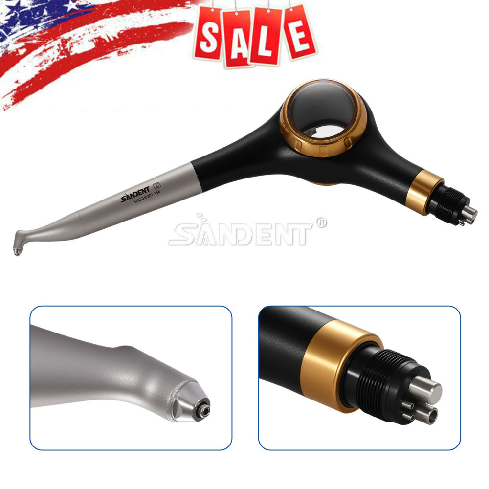 Dental Air Polisher Supragingival Air prophy Polishing Handpiece SANDENT