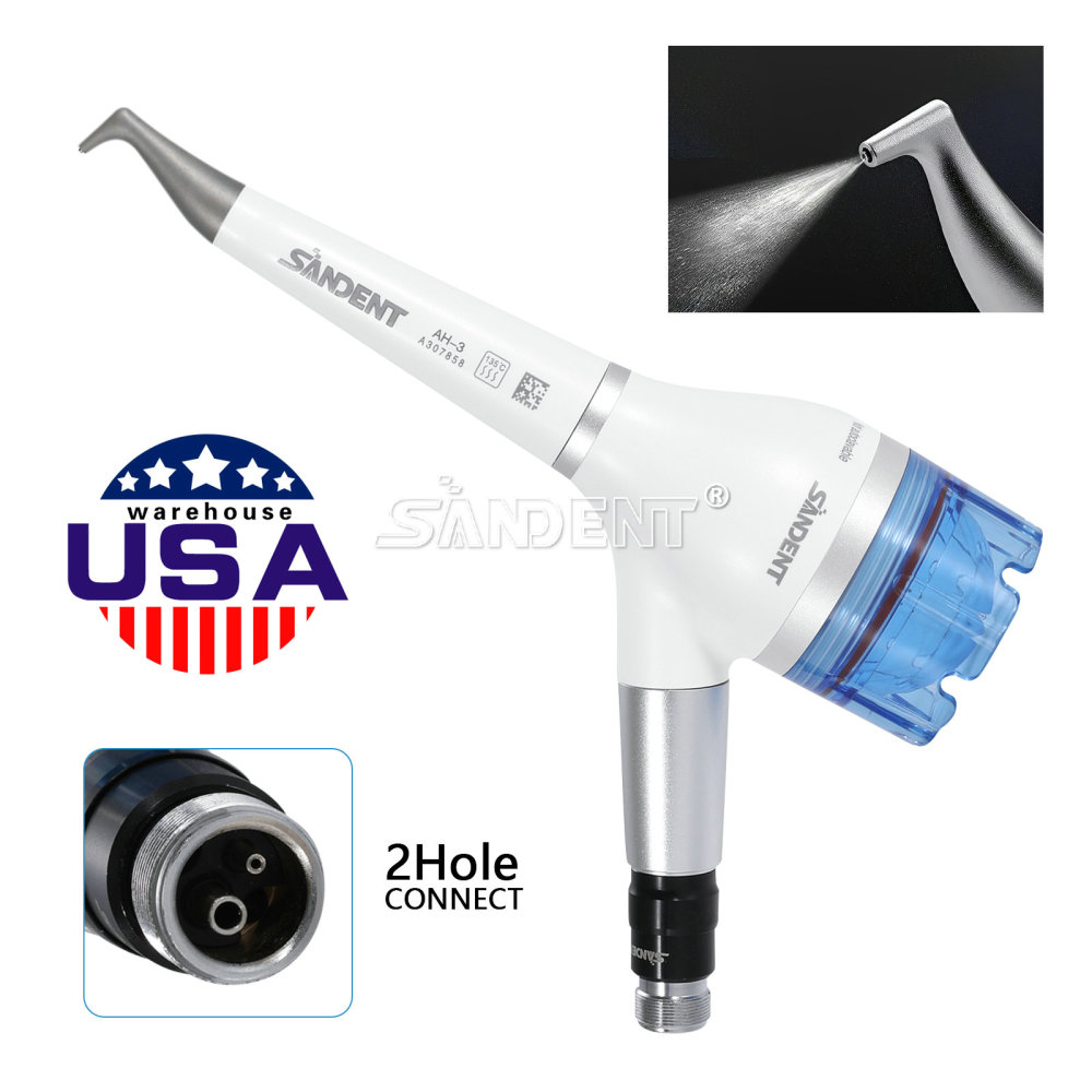 Dental Air Flow Teeth Polishing Polisher Handpiece Hygiene Prophy Jet 4 hole/2 hole quick coupler