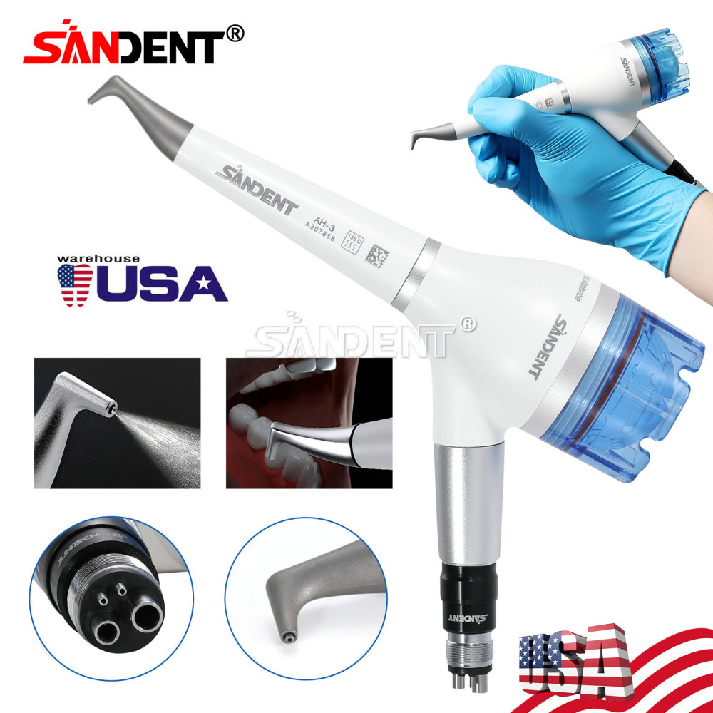 Dental Air Flow Teeth Polishing Polisher Handpiece Hygiene Prophy Jet 4 hole/2 hole quick coupler
