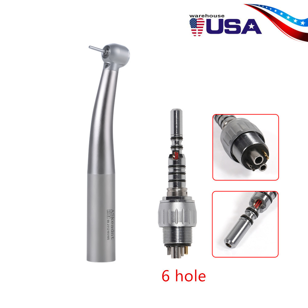 Dental High Speed Handpiece Fiber Optic Turbine Ceramic bearing For KaVo Multiflex Coupler 4/6 Hole