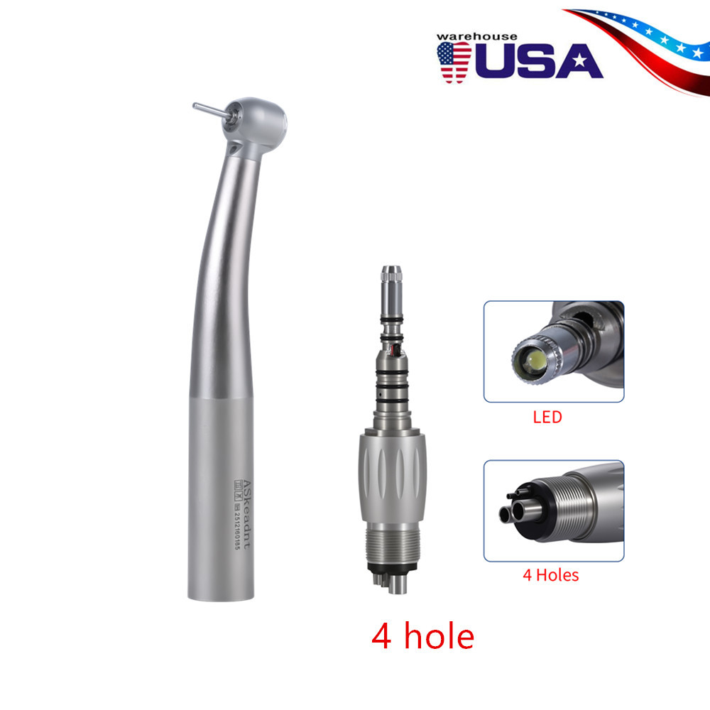 Dental High Speed Handpiece Fiber Optic Turbine Ceramic bearing For KaVo Multiflex Coupler 4/6 Hole
