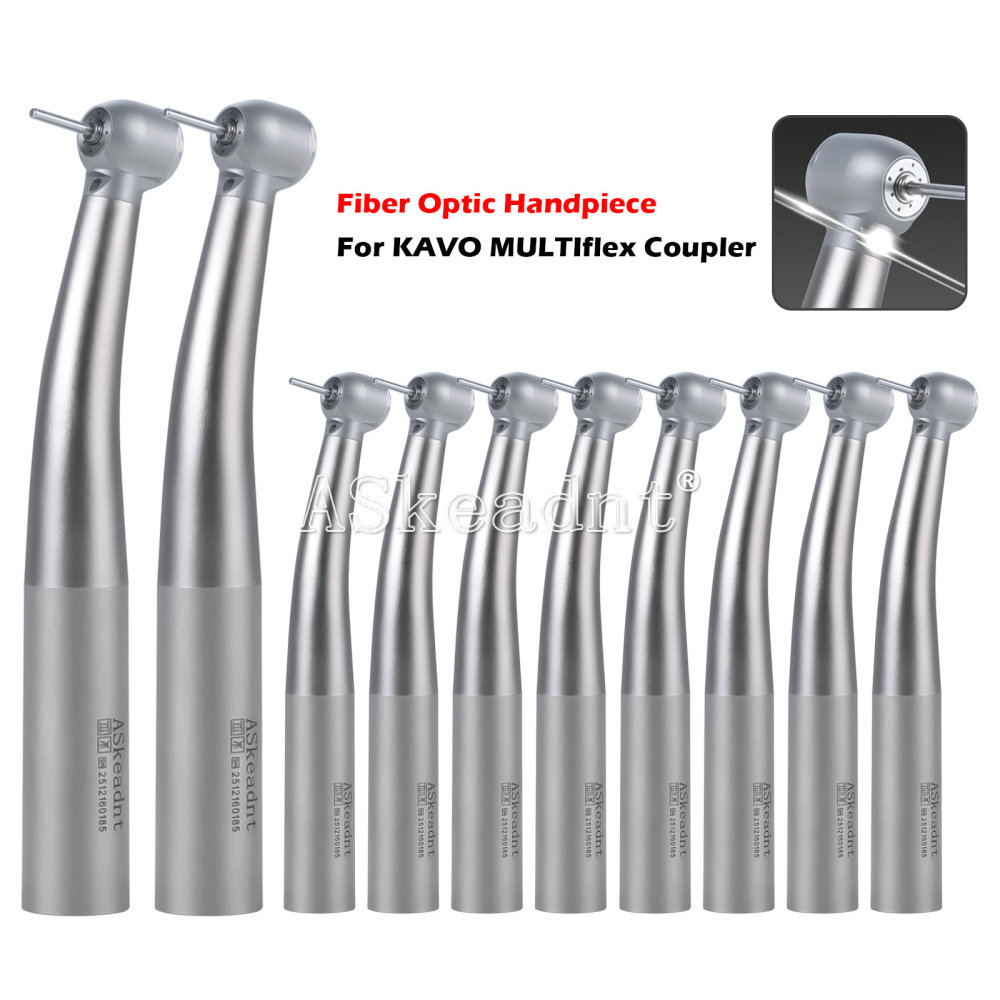 Dental High Speed Handpiece Fiber Optic Turbine Ceramic bearing For KaVo Multiflex Coupler 4/6 Hole