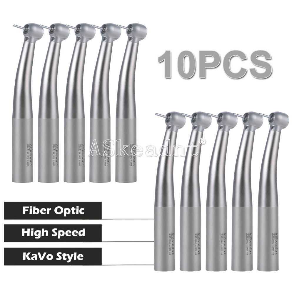 Dental High Speed Handpiece Fiber Optic Turbine Ceramic bearing For KaVo Multiflex Coupler 4/6 Hole