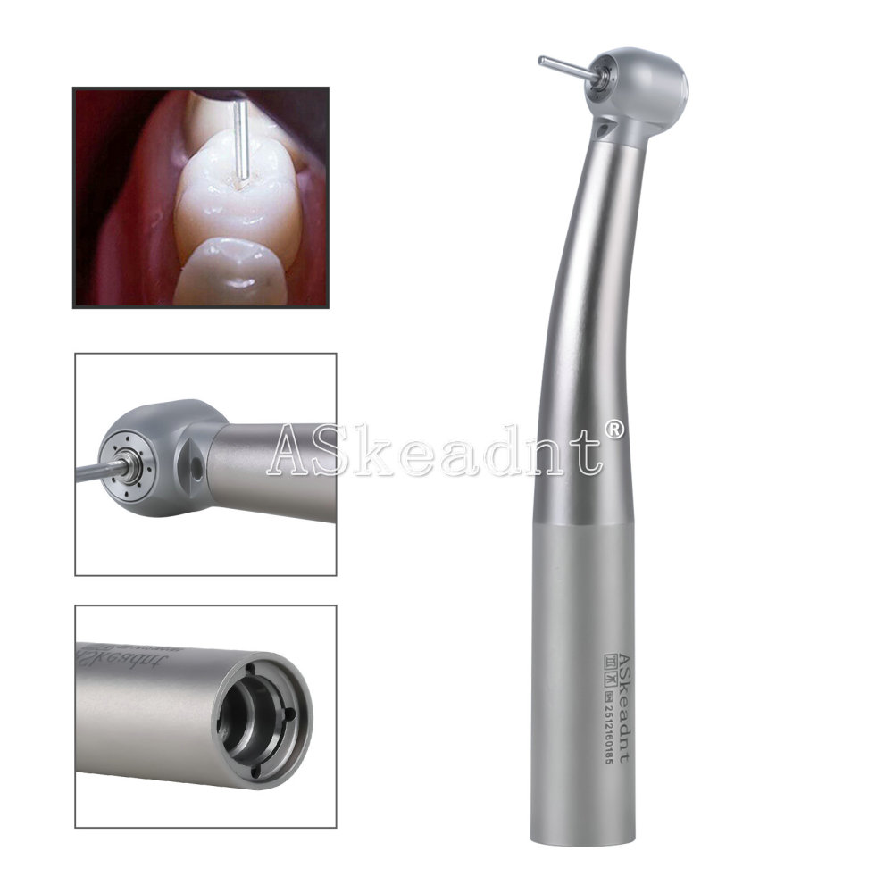 AS Dental High Speed Handpiece Fiber Optic Turbine Ceramic bearingFor KaVo Multiflex Coupler 4/6 Hole