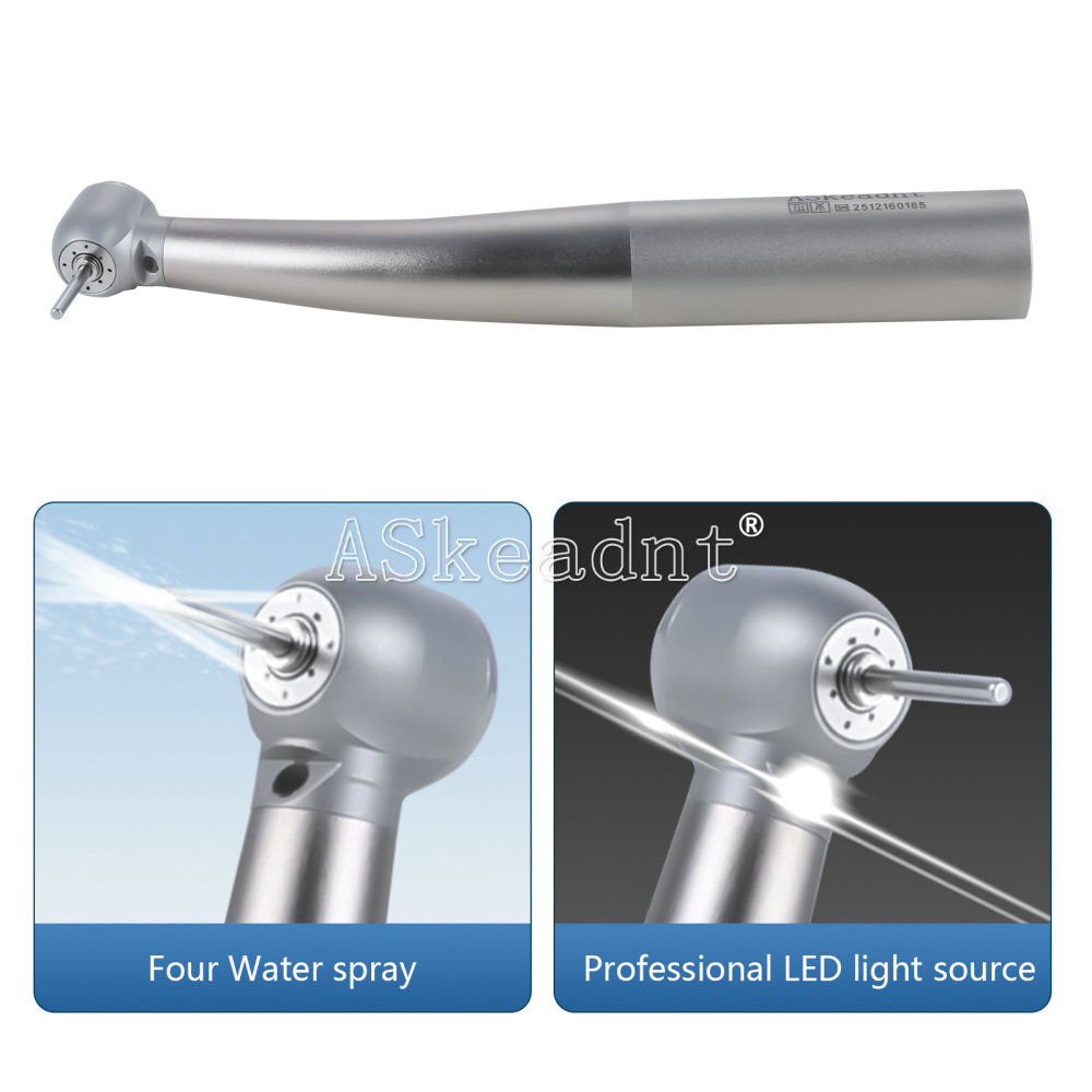 AS Dental High Speed Handpiece Fiber Optic Turbine Ceramic bearingFor KaVo Multiflex Coupler 4/6 Hole