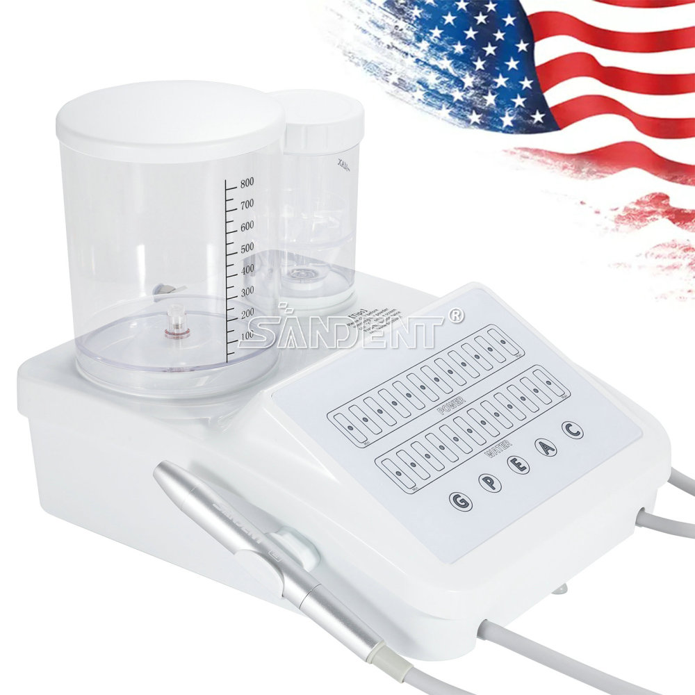 DT 2in1 Perio Therapy System Dental Ultrasonic Scaler Air Polisher Sandblasting Unit