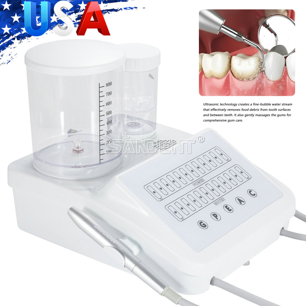DT 2in1 Perio Therapy System Dental Ultrasonic Scaler Air Polisher Sandblasting Unit