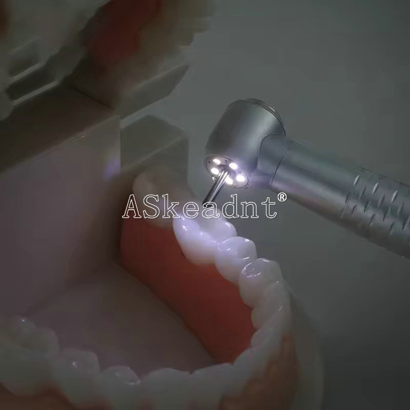 AS Dental Shadowless E-generator LED 5 Lamp High Speed Handpiece 2/4 Hole