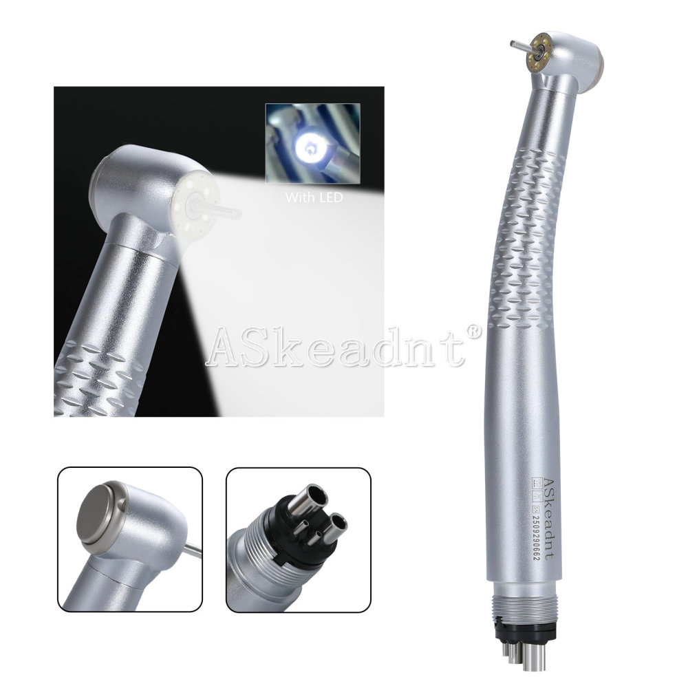 AS Dental Shadowless E-generator LED 5 Lamp High Speed Handpiece 2/4 Hole