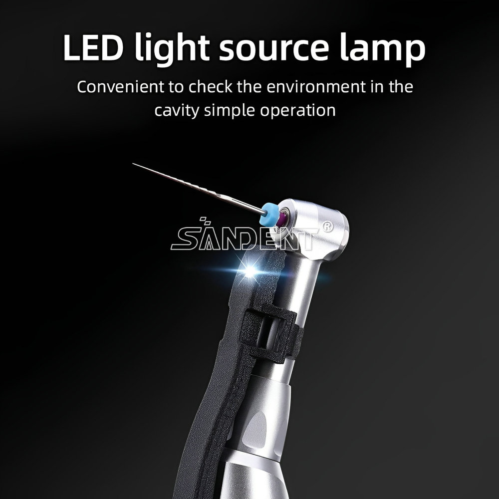 DT Dental Wireless LED Endo Motor 16:1 Contra Angle handpiece 9 pragrame