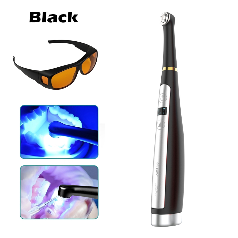 VAFU Dental Cordless LED Curing Light Lamp 1 Second Resin Cure Lamp 3200mW/cm²