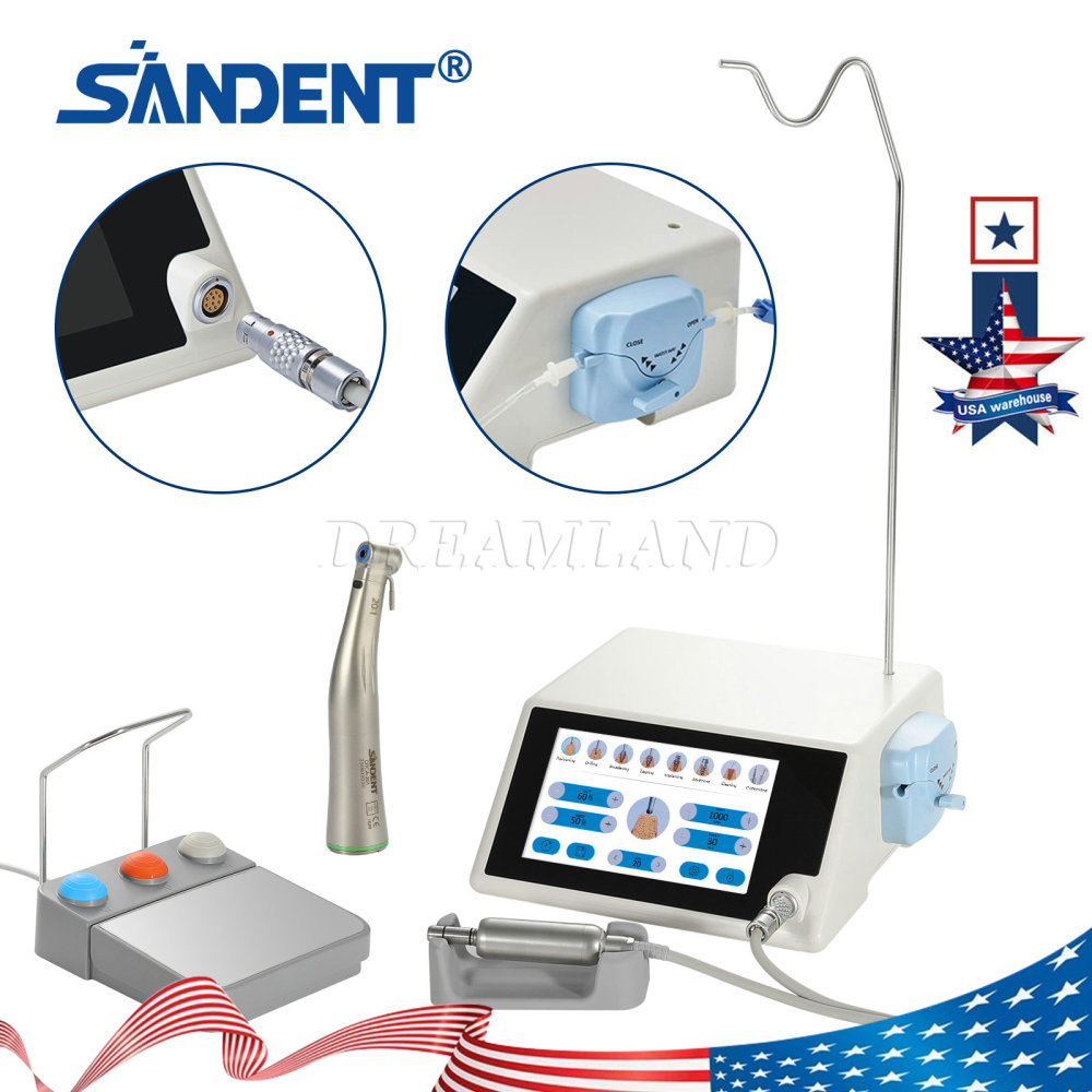 New updated  Brushless Dental LED Implant Motor System with  20:1 Contra Angle Handpiece