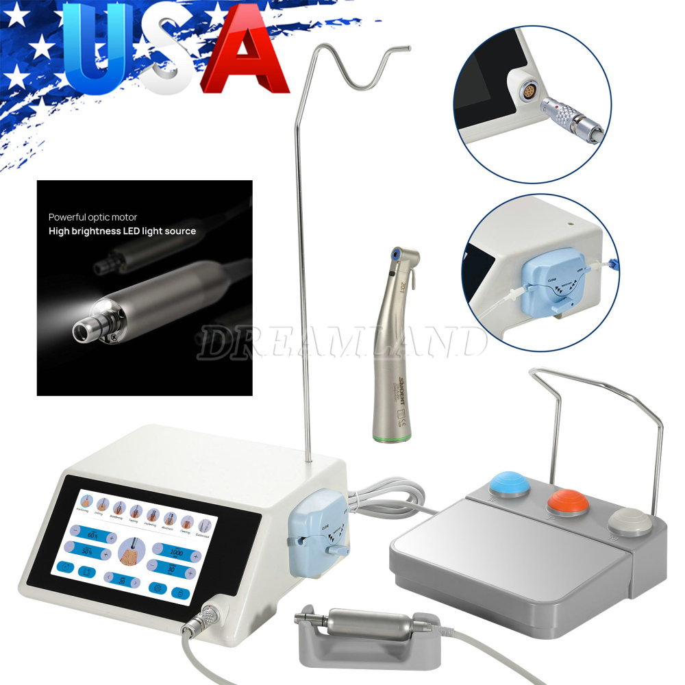 New updated  Brushless Dental LED Implant Motor System with  20:1 Contra Angle Handpiece