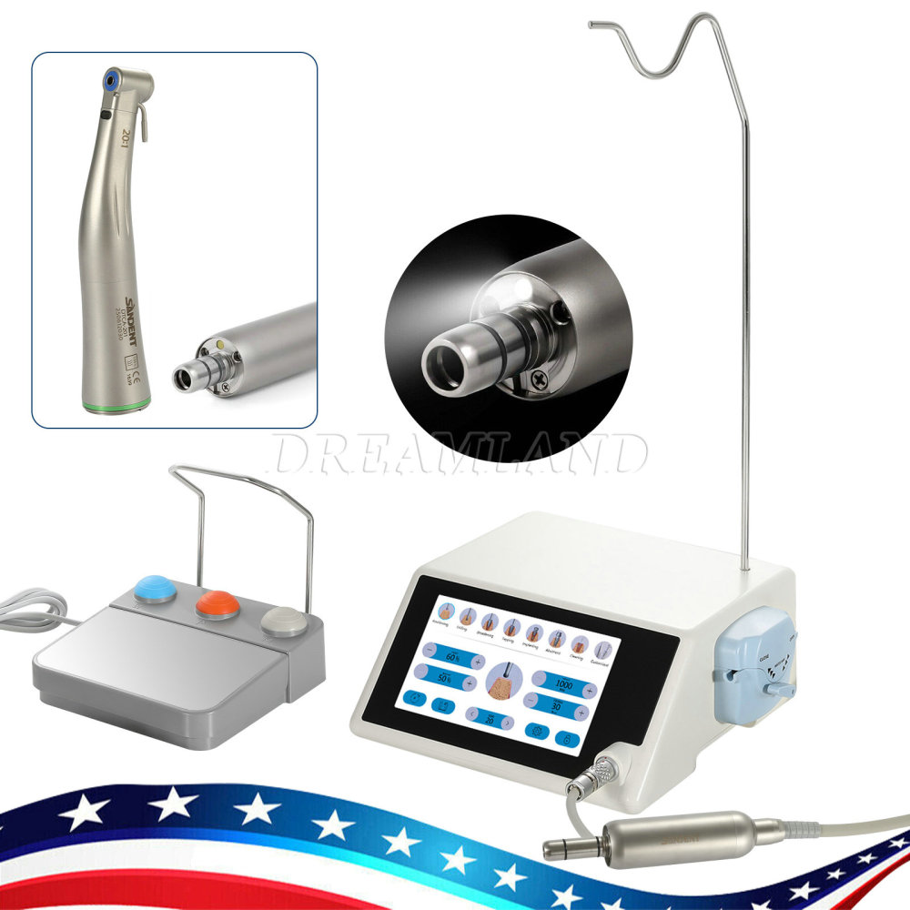 New updated  Brushless Dental LED Implant Motor System with  20:1 Contra Angle Handpiece