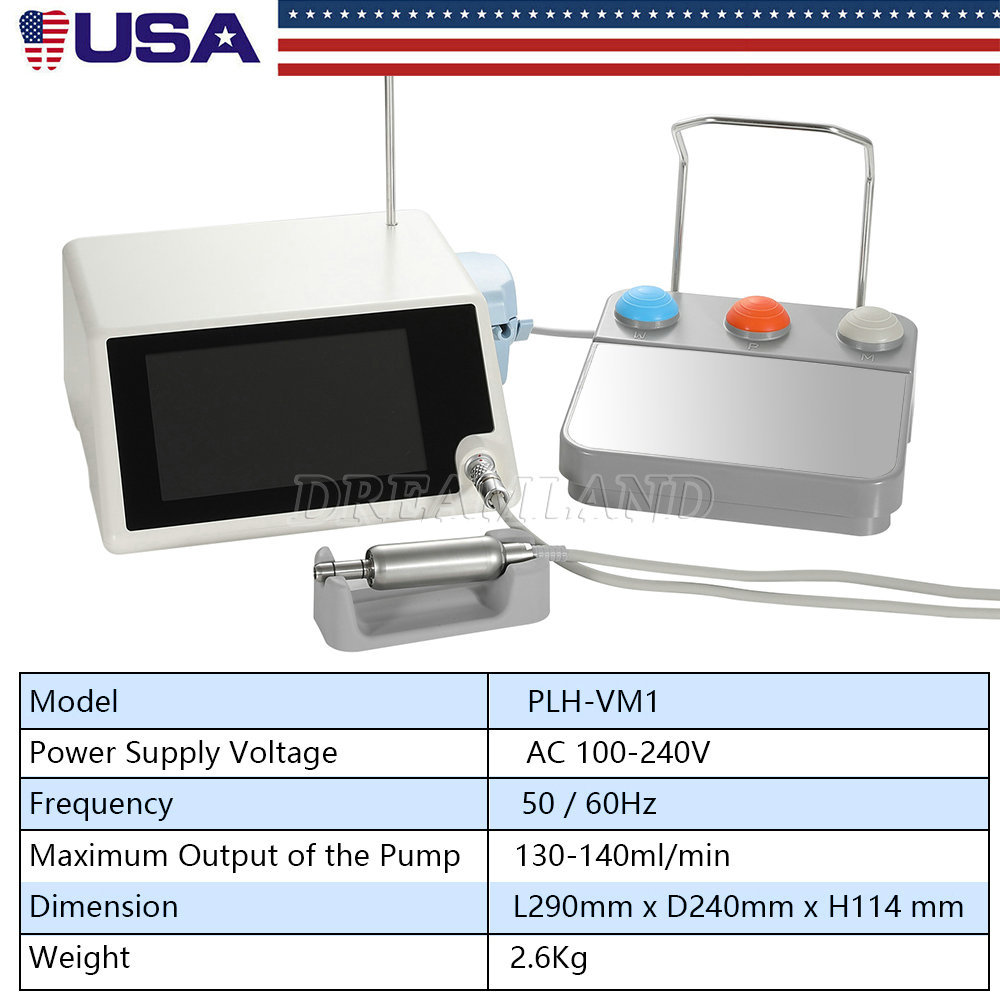 New updated  Brushless Dental LED Implant Motor System with  20:1 Contra Angle Handpiece