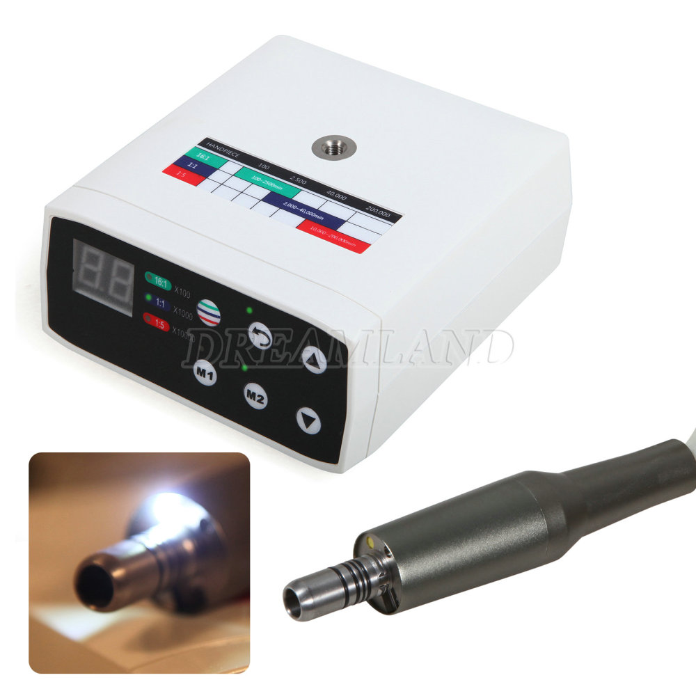 Dental LED Brushless Electric Micro Motor NSK Style 2/4 holes